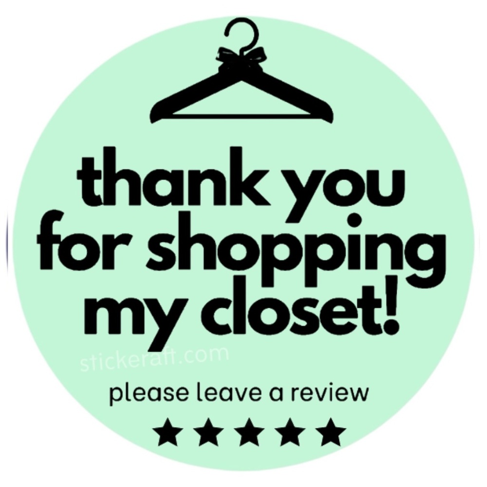 Thank you for shopping my closet sticker label  New shipping supplies - Picture 3 of 15